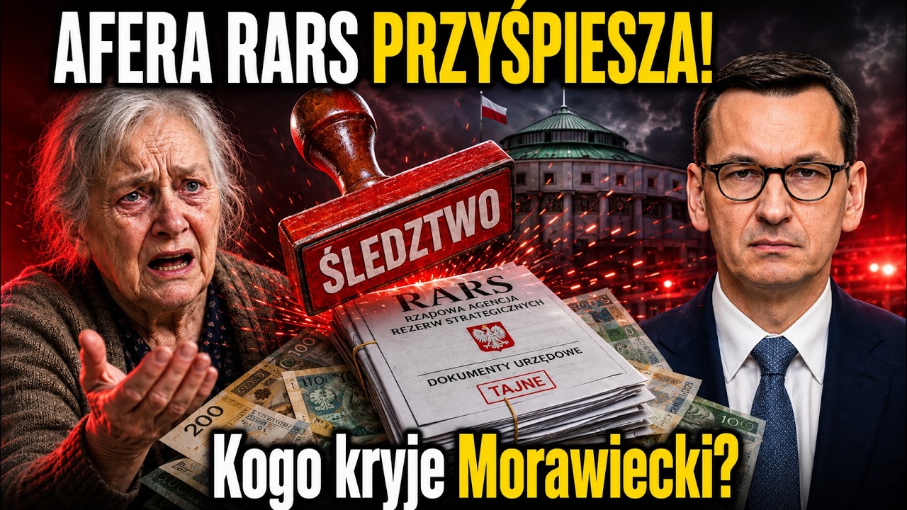 Afera RARS: prokuratura ściga CZŁOWIEKA Morawieckiego! Co ukrywał premier?