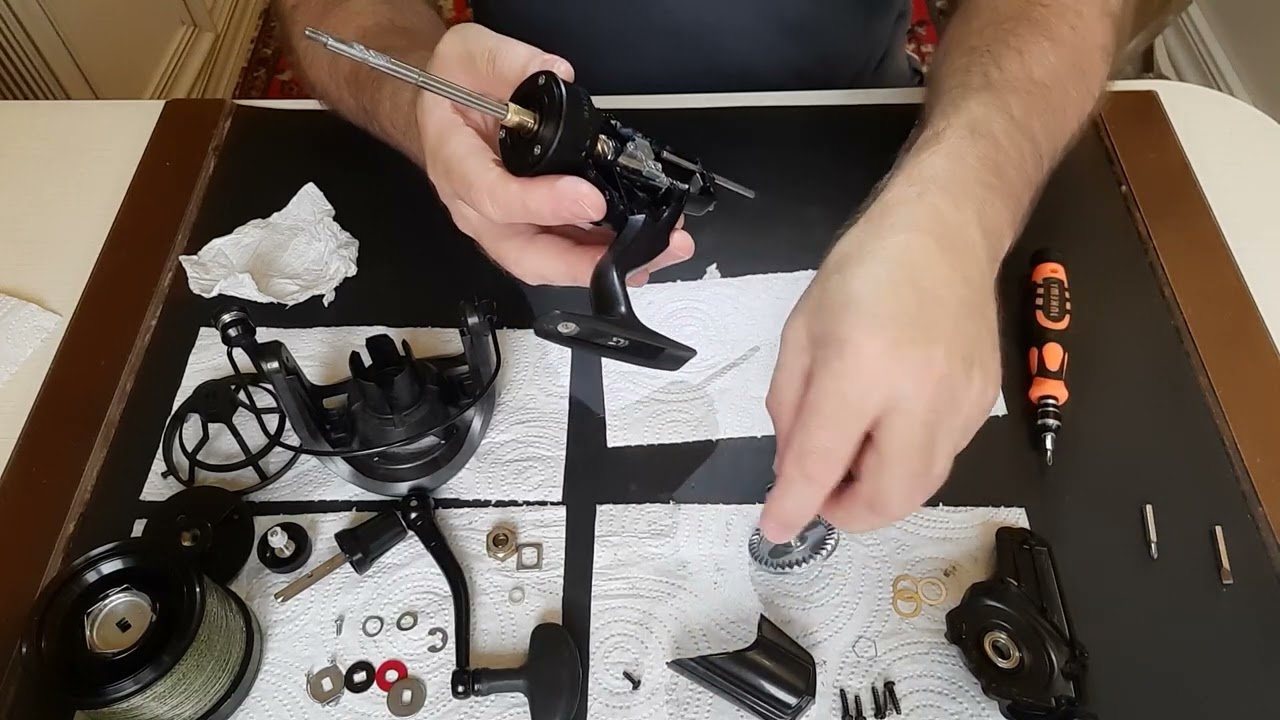 Daiwa Crosscast 45 SCW 5000 C QD. ТО и тюнинг. Часть 1.