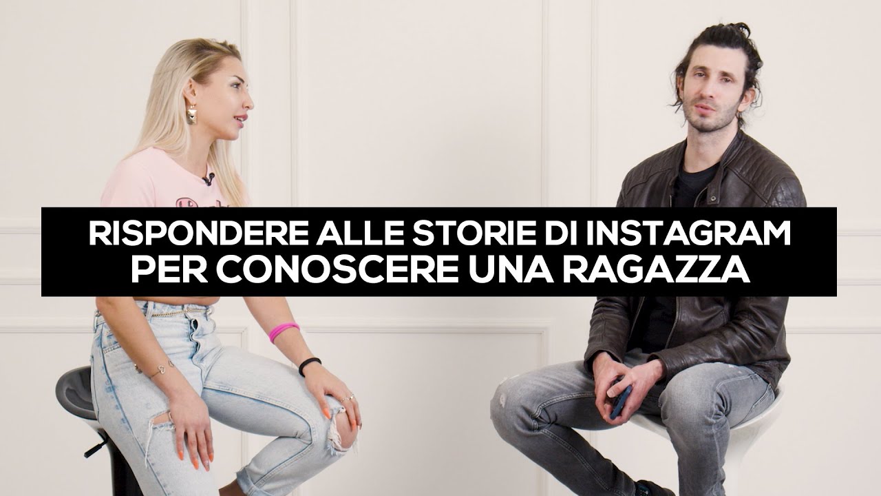 Rispondere alle storie di Instagram per conoscere una ragazza
