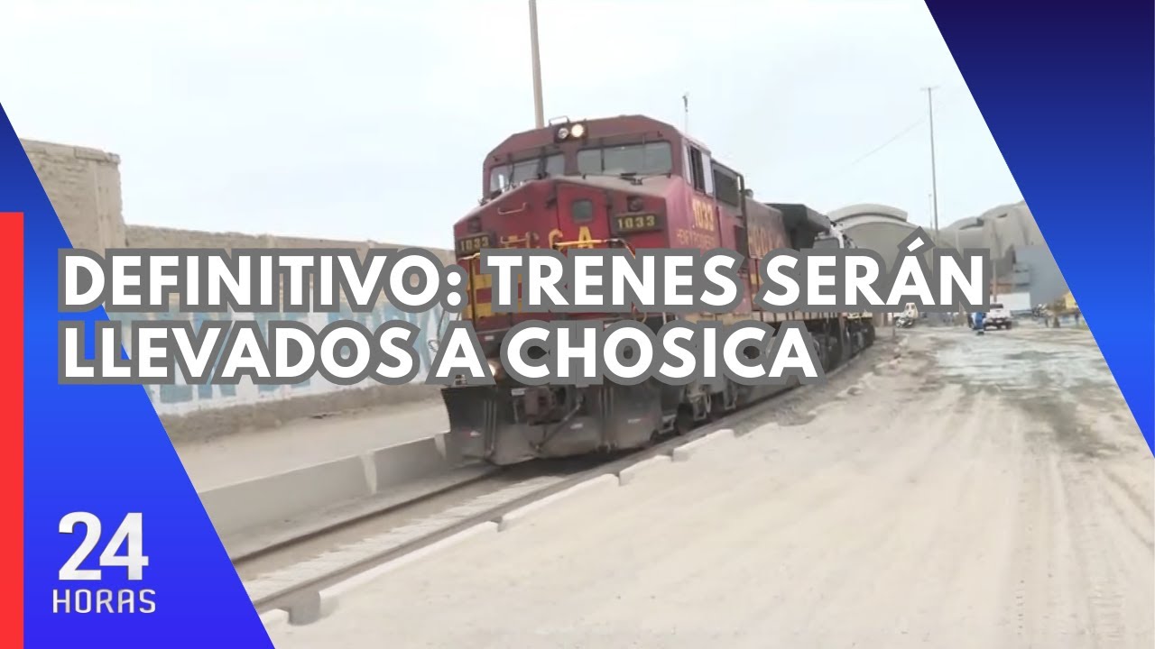 Trenes adquiridos por gesti&oacute;n de Rafael L&oacute;pez Aliaga ser&aacute;n llevados a Chosica para pruebas