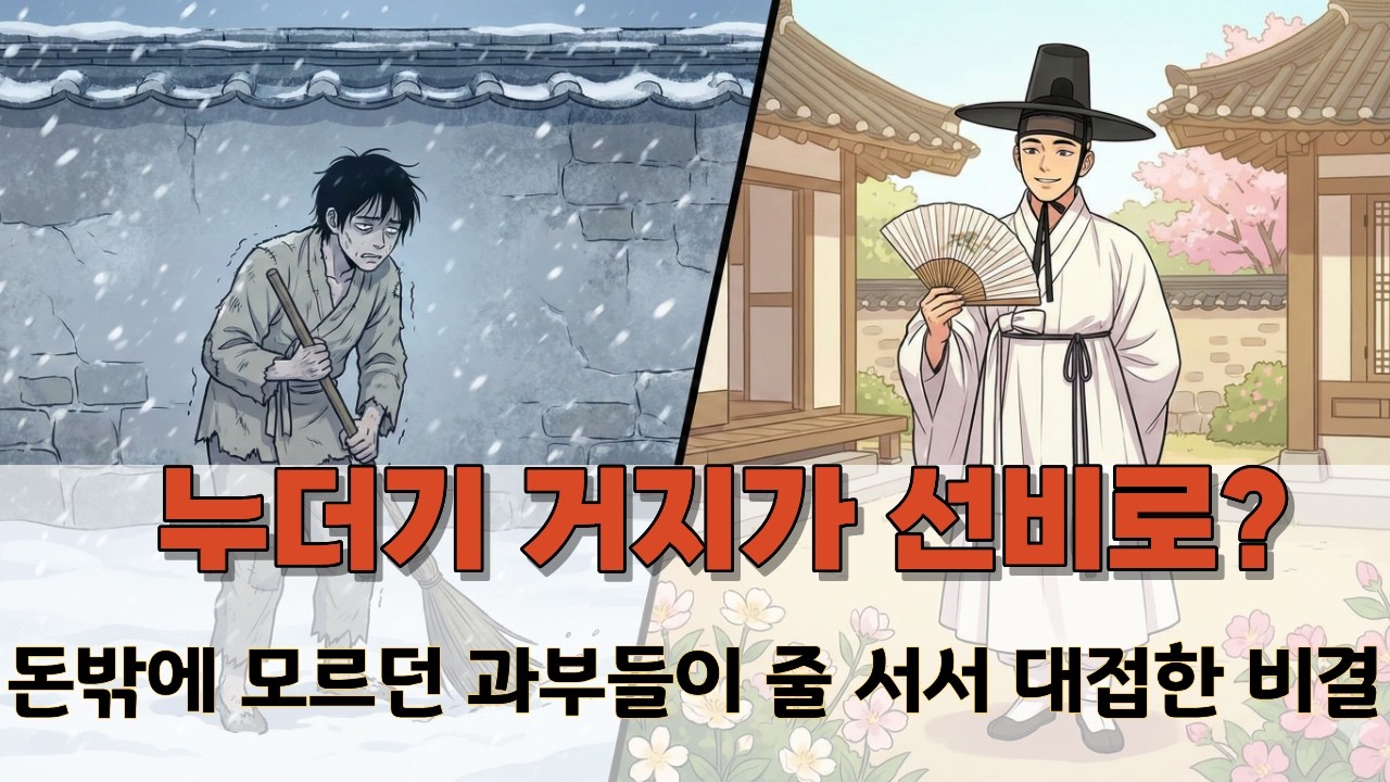 과부 셋을 한꺼번에 사로잡은 어느 총각의 기막힌 꾀 [야담 · 야사 · 전설 · 민담 · 설화 ·조선야담 · 옛날 이야기]