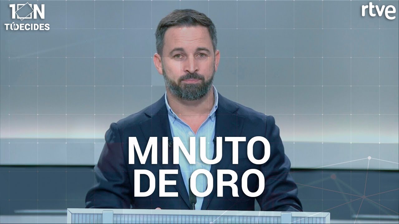 MINUTO DE ORO DE SANTIAGO ABASCAL | Debate a cinco en RTVE