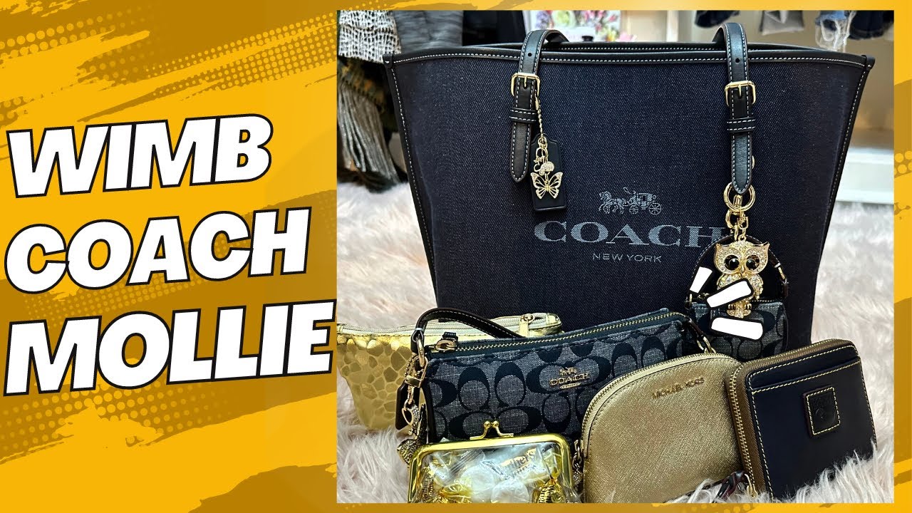 Сумка-тоут/сумка COACH MOLLIE #определитето #коуч #любительсумок