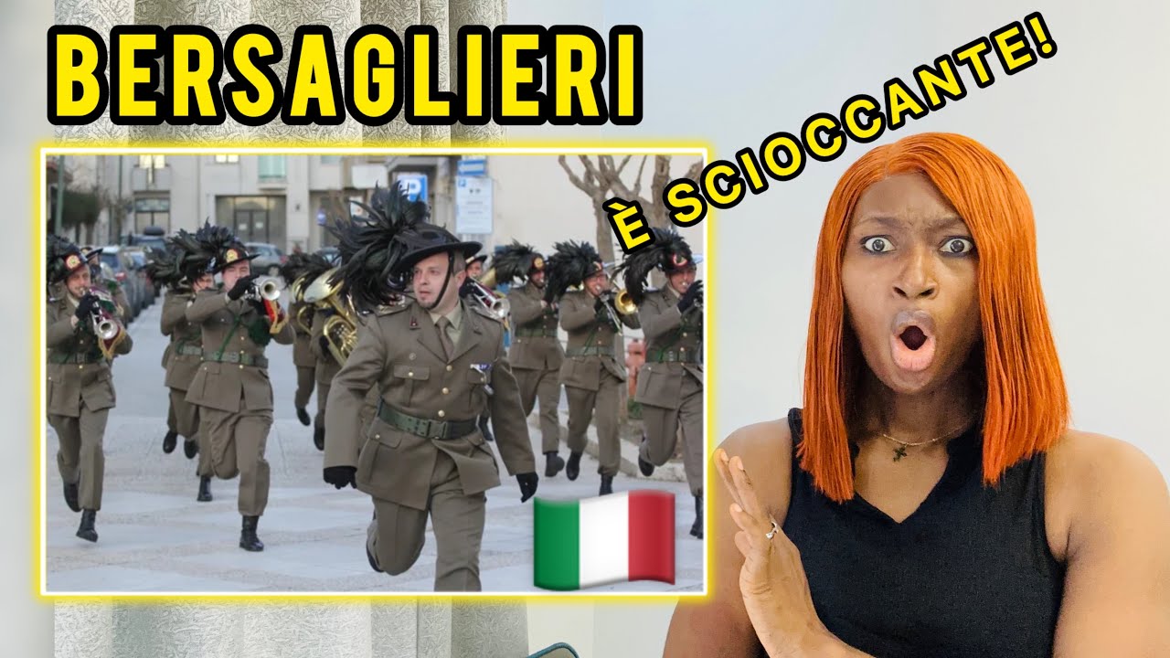 SFILATA RUNNING DELLA FANFARA DEI BERSAGLIERI DAVANTI ALLA TRIBUNA DI ROVATO (BS)
