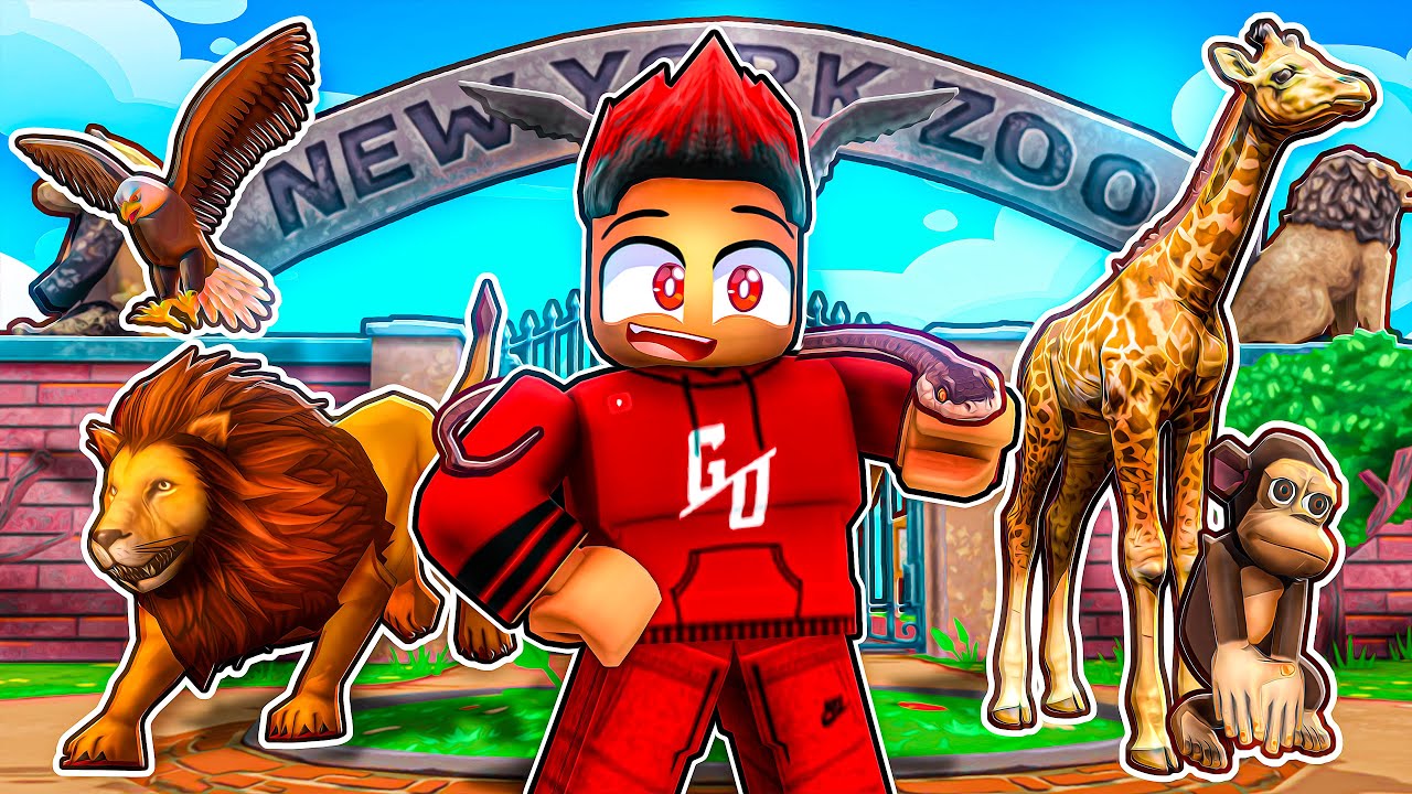 Aku Bina Zoo Paling Besar Di Dunia! (Roblox Malaysia)