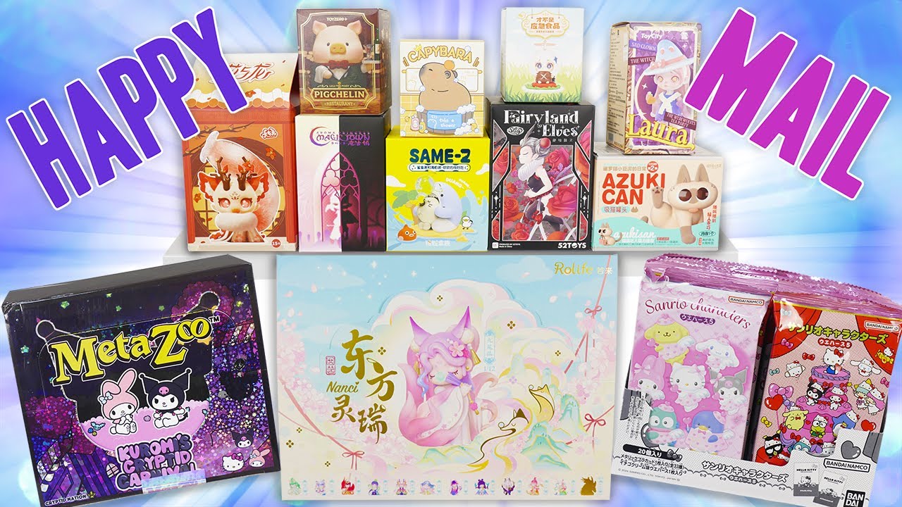 FEB HAPPY MAIL! Sanrio | Sylvanian Families | MetaZoo | Kikagoods | Rolife Nanci