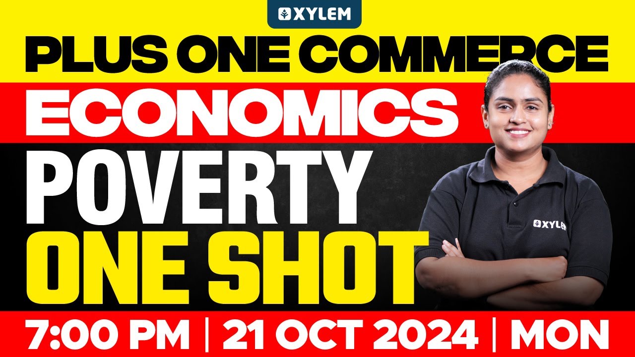 Plus One Commerce - Economics | Poverty - One Shot | Xylem  Commerce