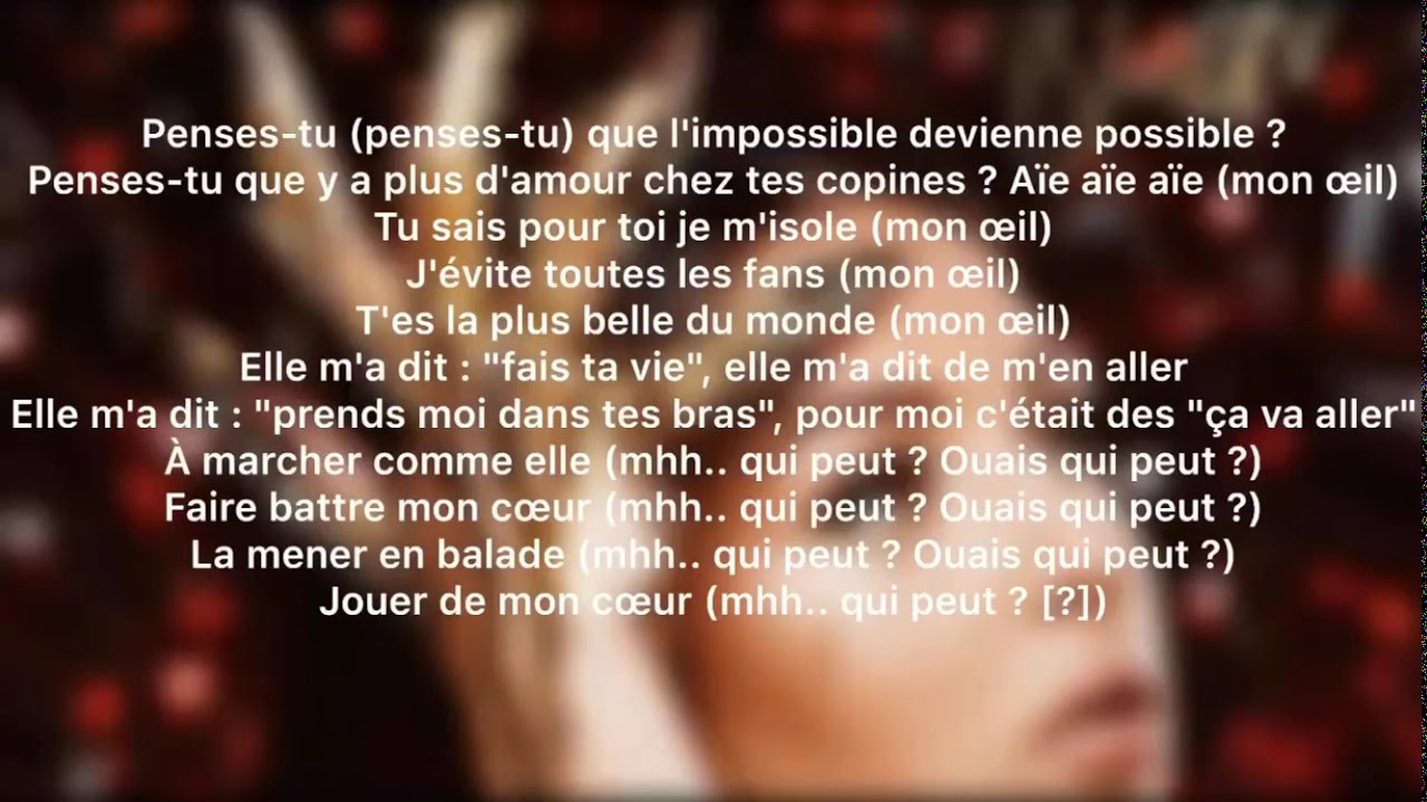 Paroles Lyrics Eva - Kitoko