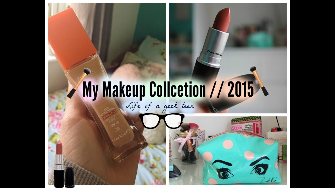 My Makeup Collection //2015