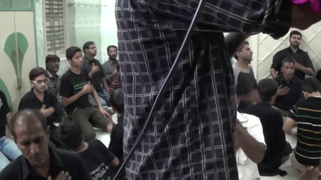 Bhishin (mundra, kutch) with haye hussain ya hussain (tamam) full matam by zakir hussain