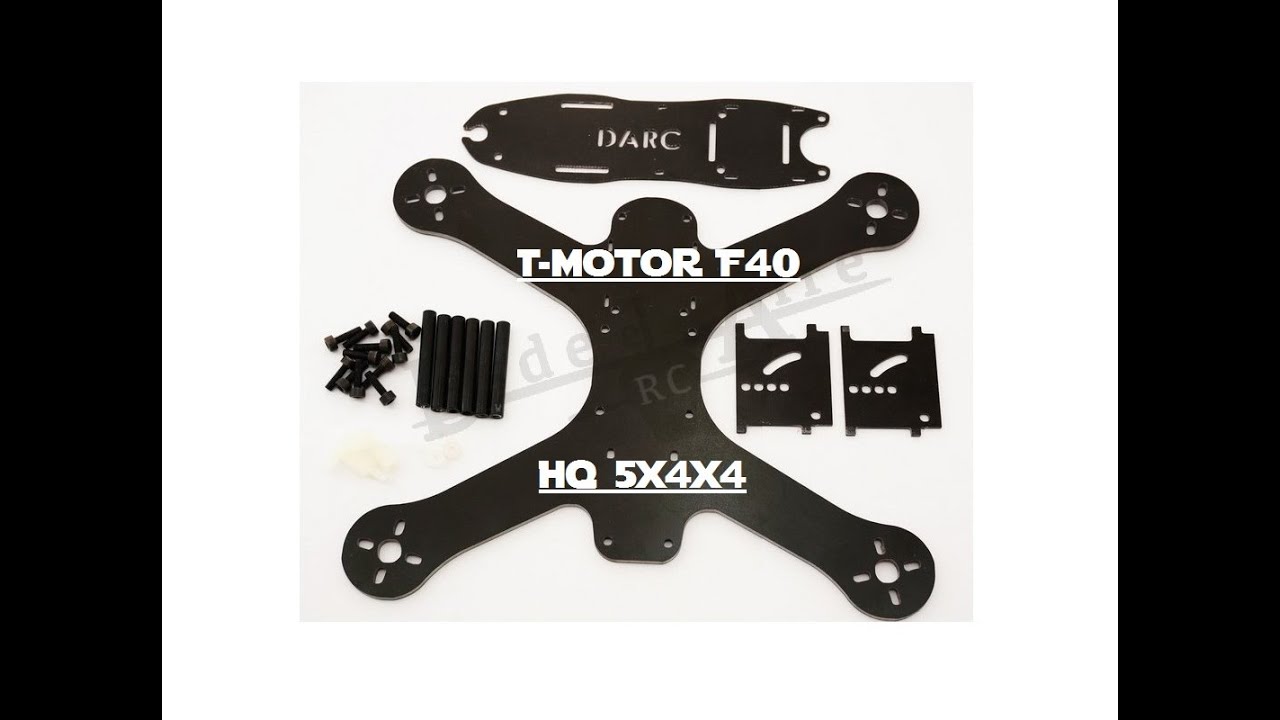 DARC 210 pro HQprops 5x4x4 on TMotor F40 2300kv
