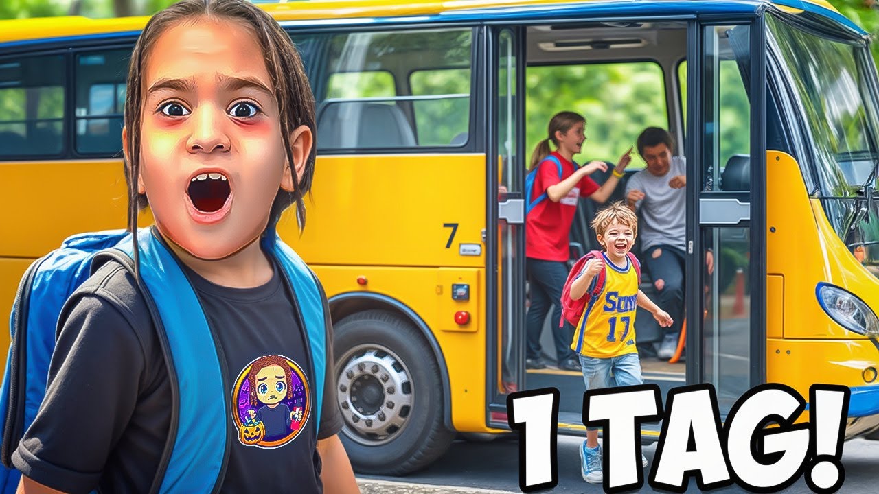 1 TAG im LEBEN von KLEINER JUNGE in der SCHULE!😱