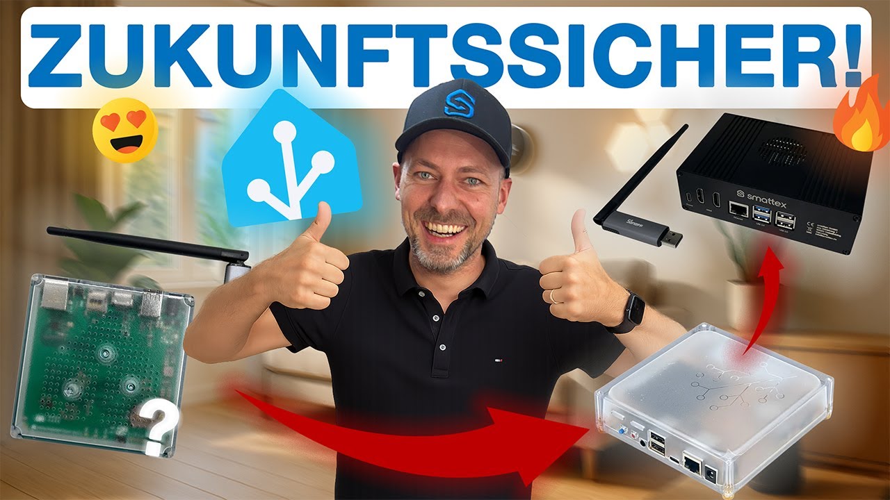 Home Assistant Yellow EINGESTELLT &ndash; Das neue Home Assistant smattex Plug & Play Set Black! 🚀
