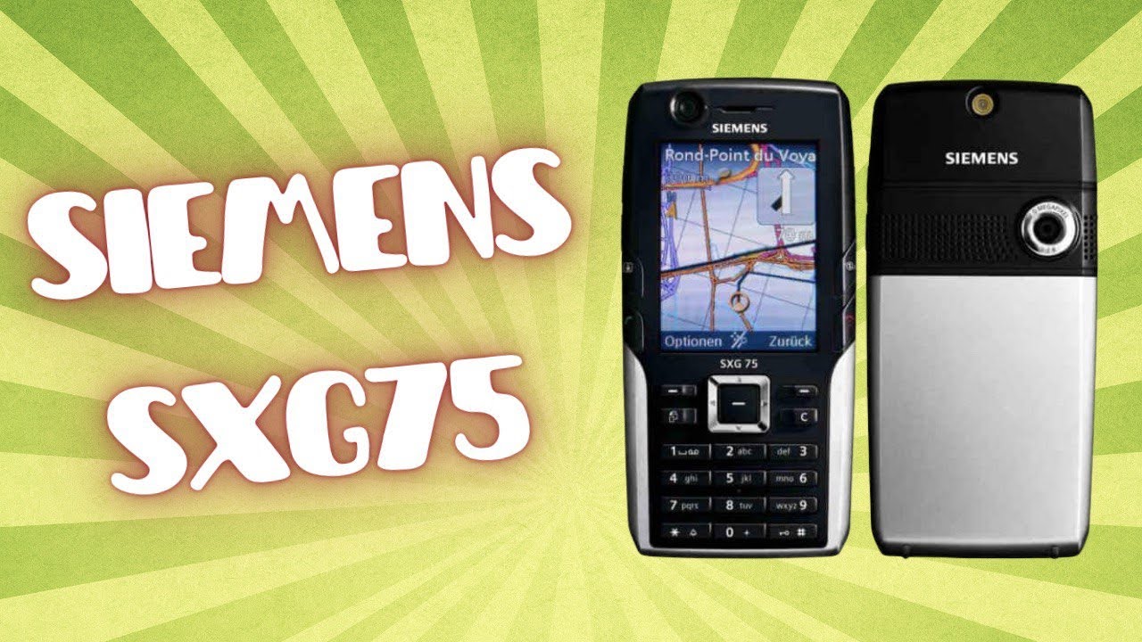 Siemens SXG75: Останній монстр легендарного бренду #siemens #sxg75