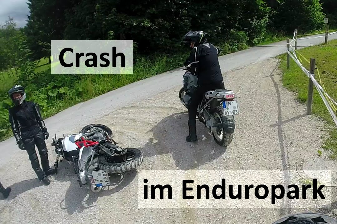 Crash im Enduropark | BMW F 700 GS | BMW Motorrad Tage 2016 in Garmisch-Partenkirchen