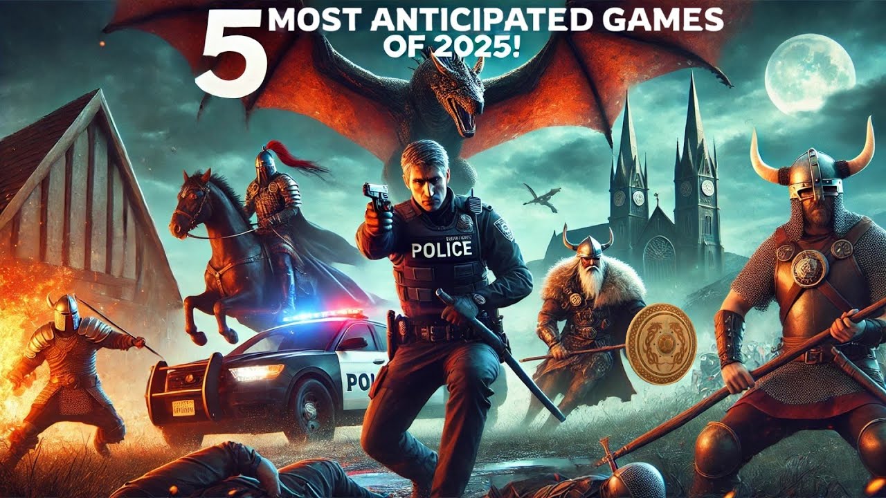 5 Most Anticipated Games of 2025 You Need to Watch Out For!