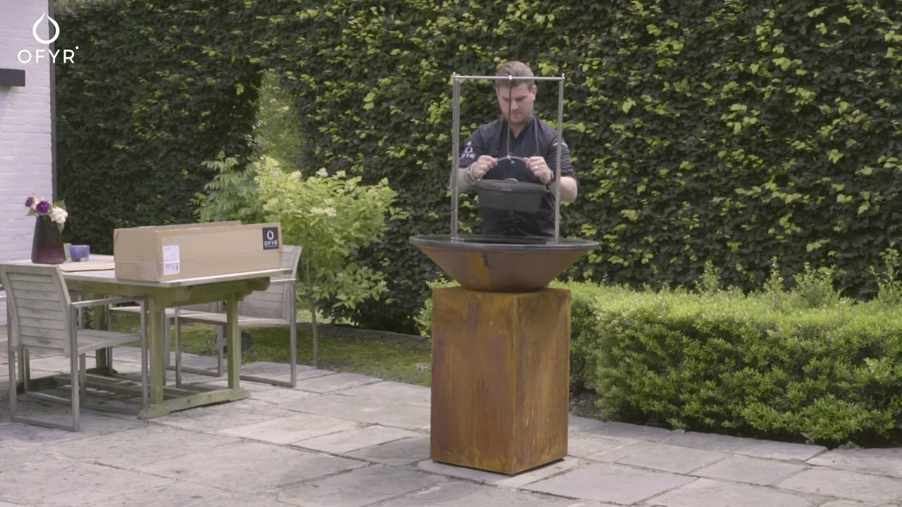 Comment utiliser l'ensemble de rôtisserie OFYR ?