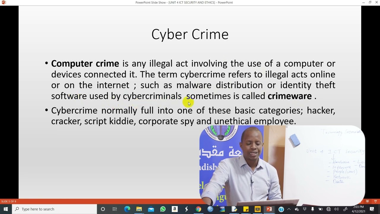 Technology Form Four Unit 4 Part 1