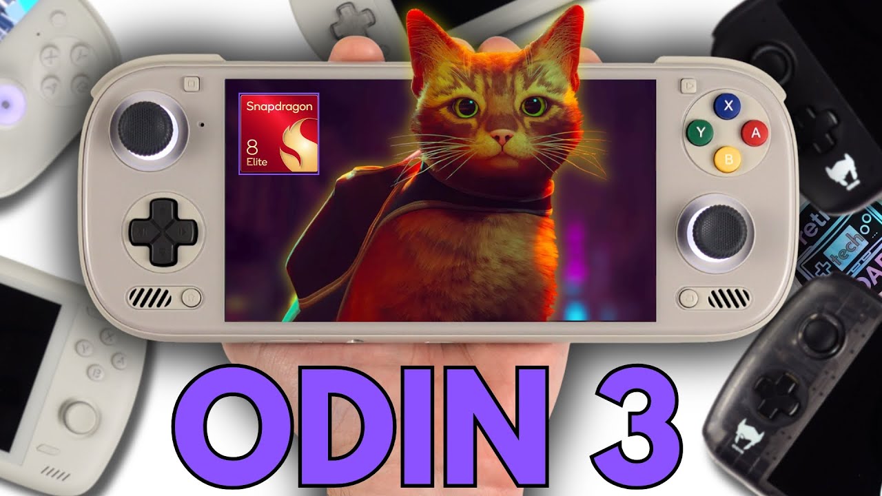 ODIN 3 - The “Elite” Handheld // In-Depth Review (Android & PC Gaming, Emulation, Teardown & More)