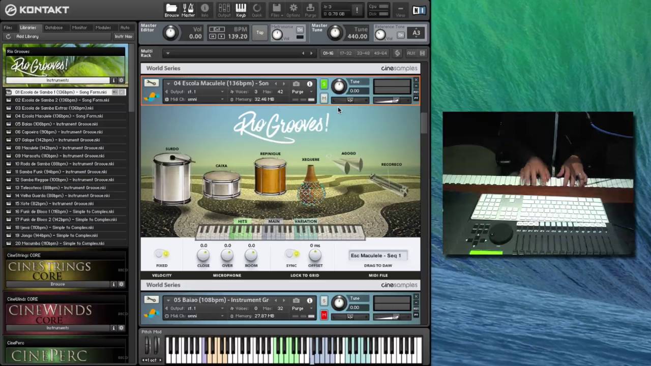 Rio Grooves Walkthrough