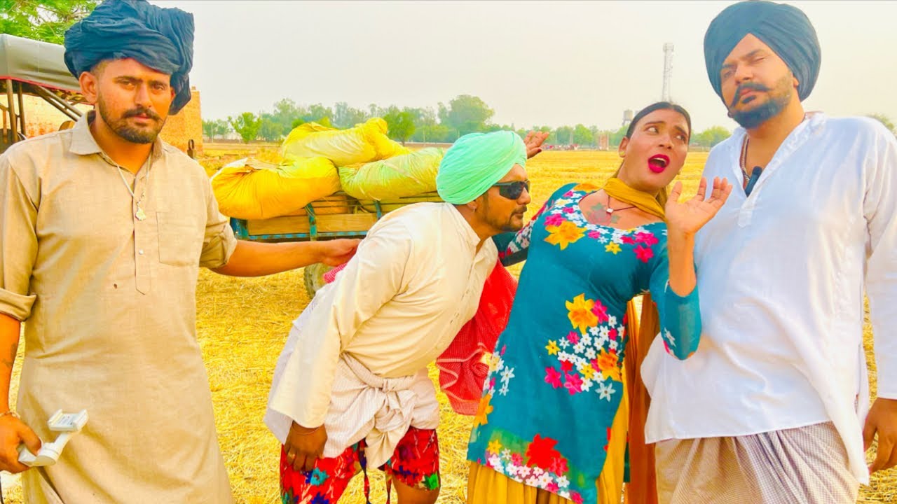 ਚੱਕਲੀ ਝਾੜ ਕੇ ਝੁੰਬੇ ਆਲੀ ਛਿੰਦੀ … //new video jatt babe bandra to //comedy video //chand