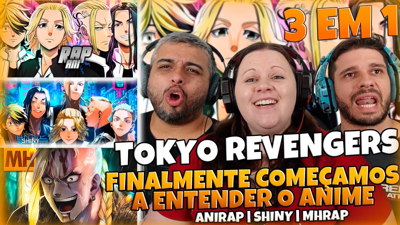 Fundadores da Toman 1 & 2 ANIRAP SHINY URT | Delinquente Descolado MHRAP | TOKYO REVENGERS [ REACT ]
