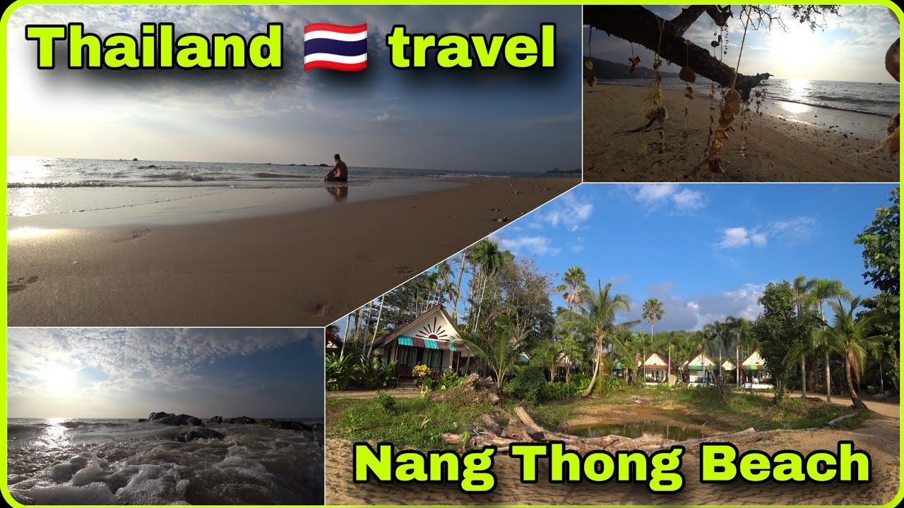 #13 Thailand 🇹🇭 travel. Пляж Nang Thong Beach. Изюминка вечера, массажный салон KL MASSAGE