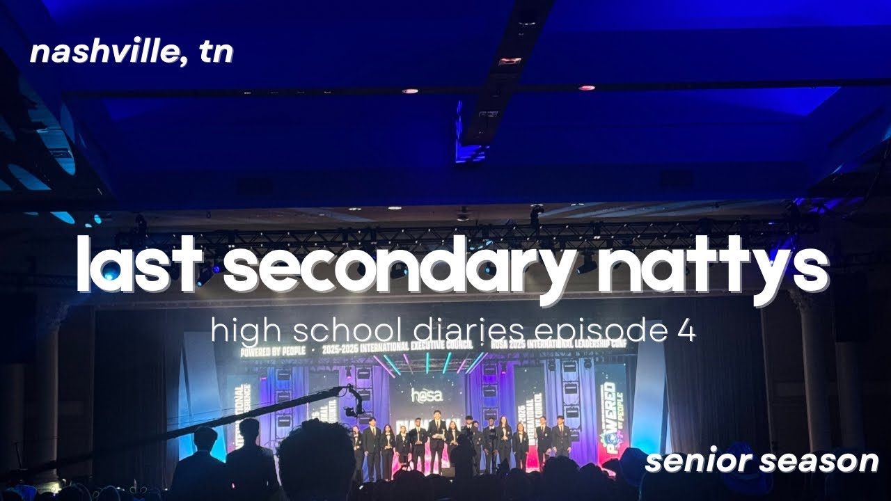 ✨🎖️ nashville ilc? | HOSA ILC 2025 - High School Diaries [4] | Jay Arco