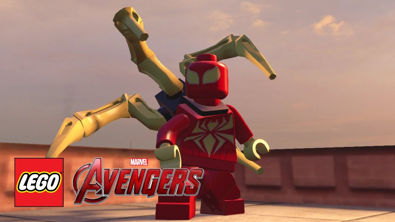 LEGO Marvel's Avengers - Iron Spider Free Roam With Commentary