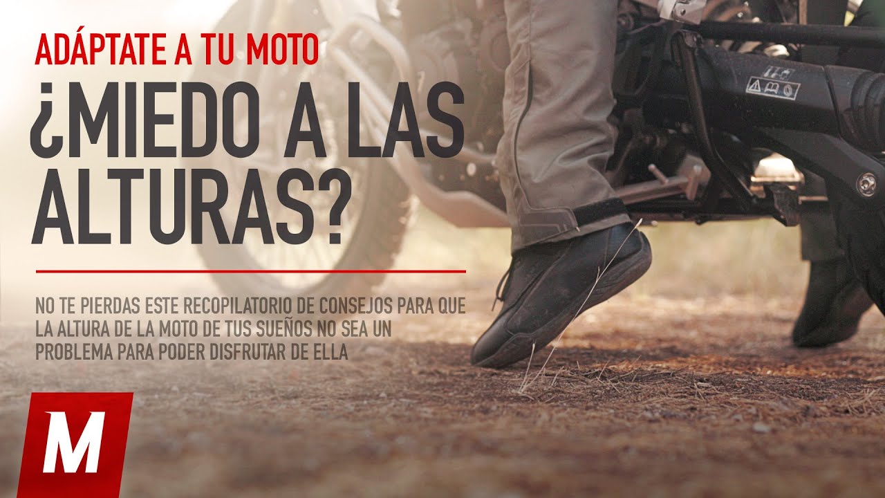 Cómo ADAPTARTE a la ALTURA de tu moto | CONSEJOS para bajitos (y no tan bajitos)