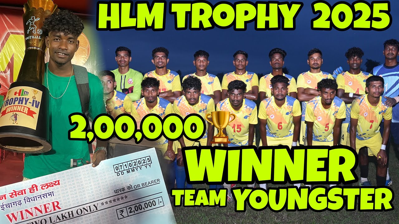 WINNER TEAM YOUNGSTER CHANDIL(HLM TROPHY 2025||Vlog Video ||6,7/10/2025