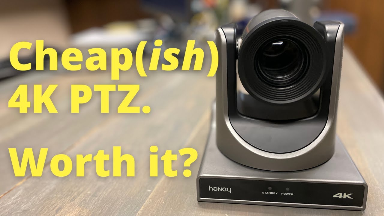 Недорогая (довольно) 4K PTZ-камера для прямых трансляций. Возможно ли это?