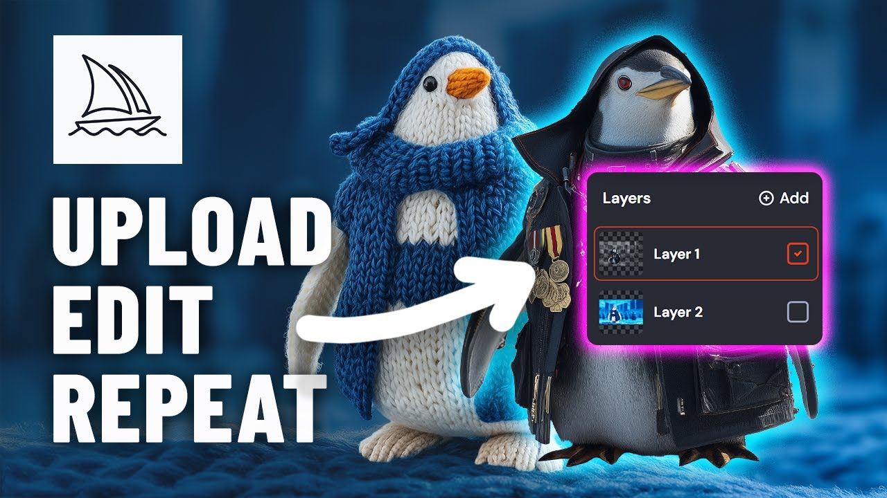 Редактор Midjourney V7 — пошаговое руководство — ЭТО меняет правила игры!
