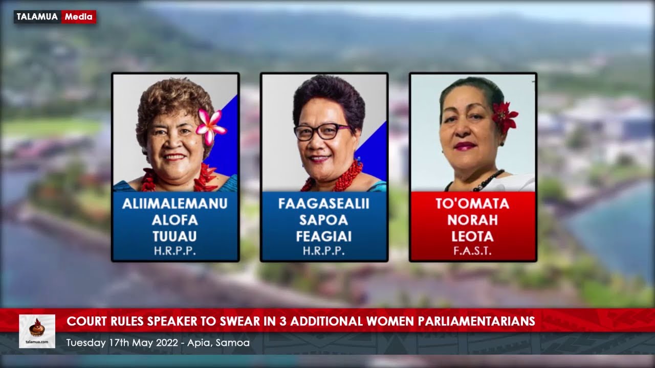 Editors Choice 07: Background information on the 3 additional Women Parliamentarians