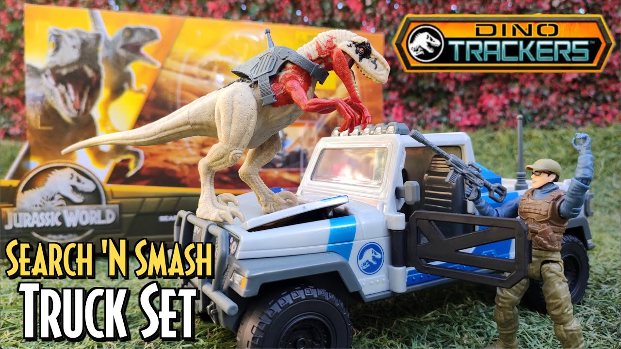 Search 'N Smash Truck Set | Jurassic World Dino Trackers de Mattel
