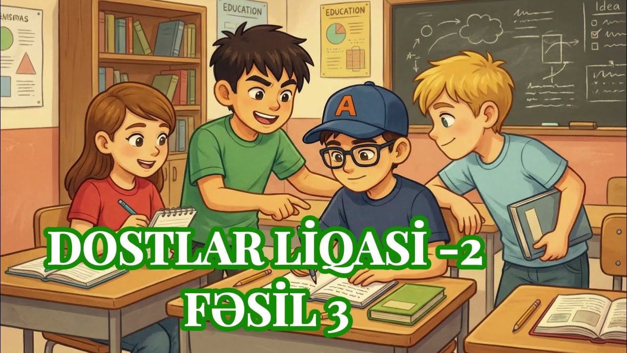 📖 DOSTLAR LİQASİ 2 ✨ FƏSİL 3 ✨ UŞAQLAR ÜÇÜN AUDİOKİTAB