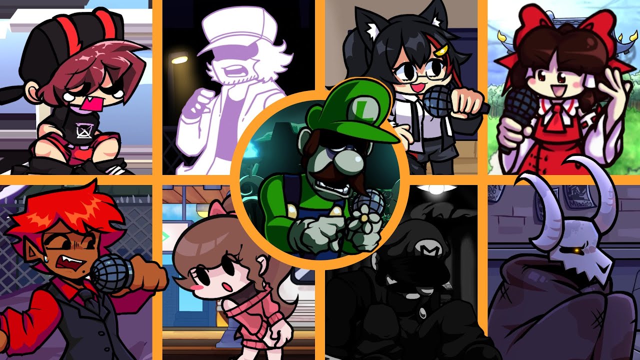 Alone But Every Turn A Different Character Is Used (Friday Night Funkin')
