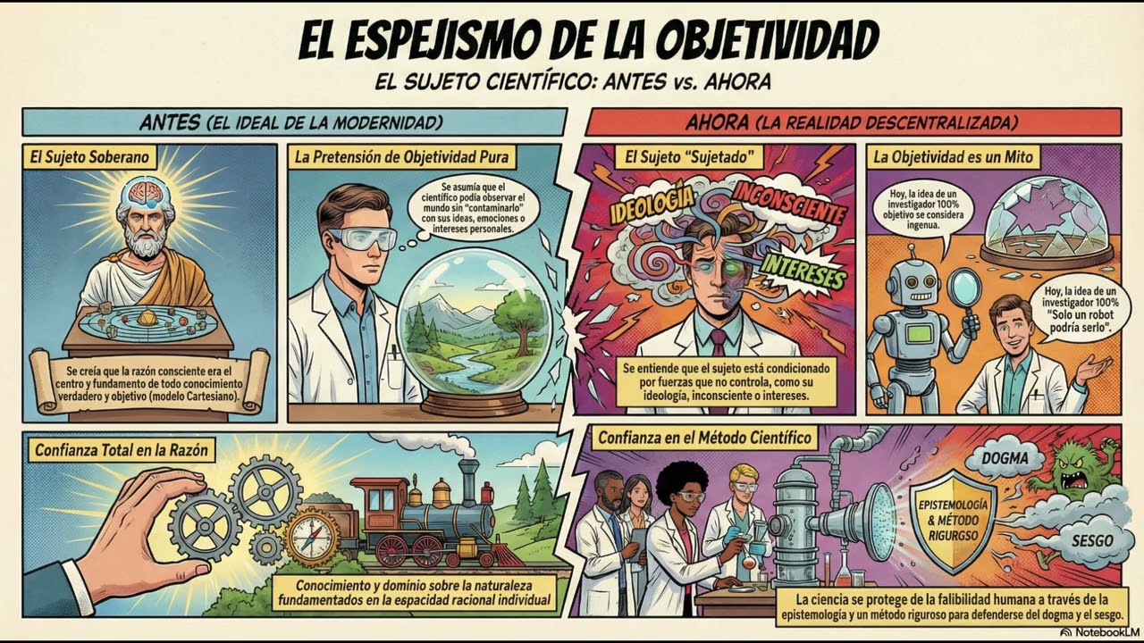 🚀La ca&iacute;da del sujeto y el fin de la raz&oacute;n objetiva. Filosof&iacute;a desarrollo profesional - Podcast.