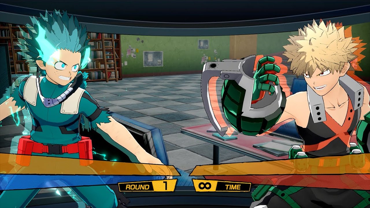 My Hero One's Justice 2 = Izuku Midoriya Full Cowling 100% -VS- Katsuki Bakugo