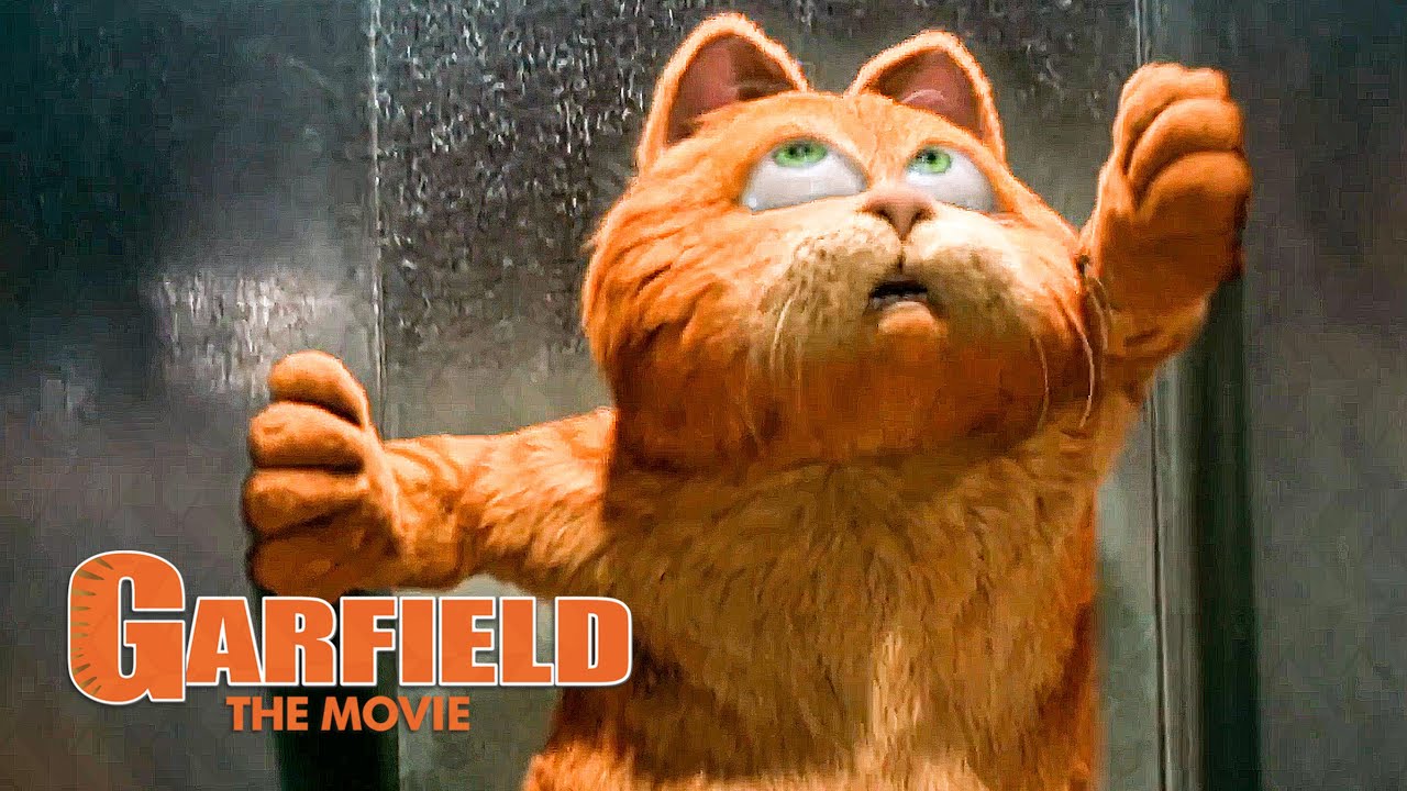 Ventilation Shaft Ride Scene - GARFIELD (2004) Movie Clip
