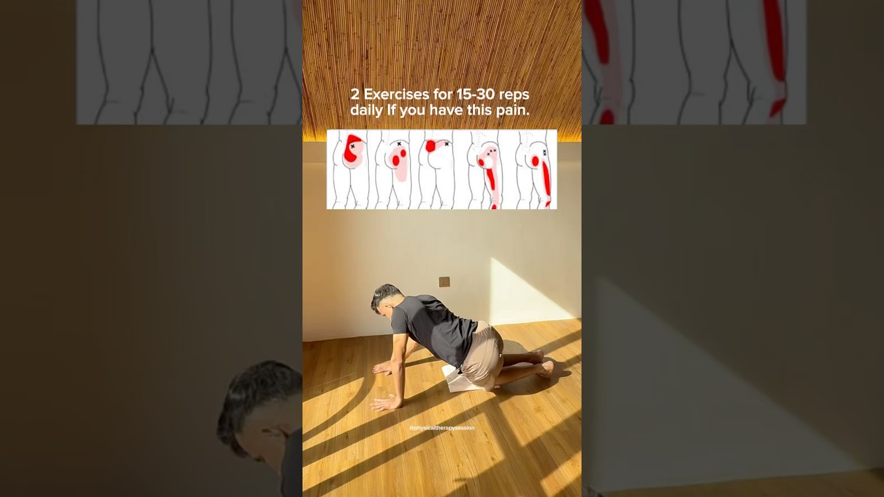 Piriformis Syndrome & SI Joint Pain Relief 😍😍😍 #piriformissyndrome #sacroiliacjoint #sciatica