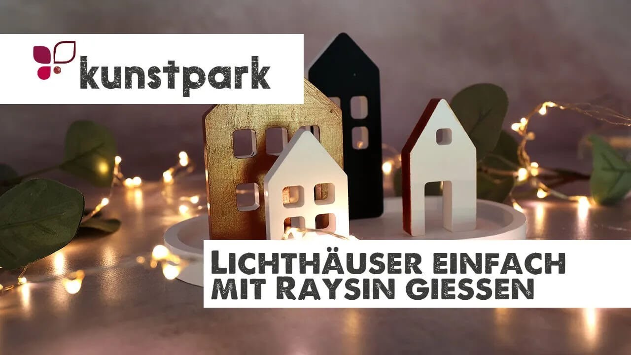 Lichth&auml;user mit Raysin gie&szlig;en - DIY Anleitung
