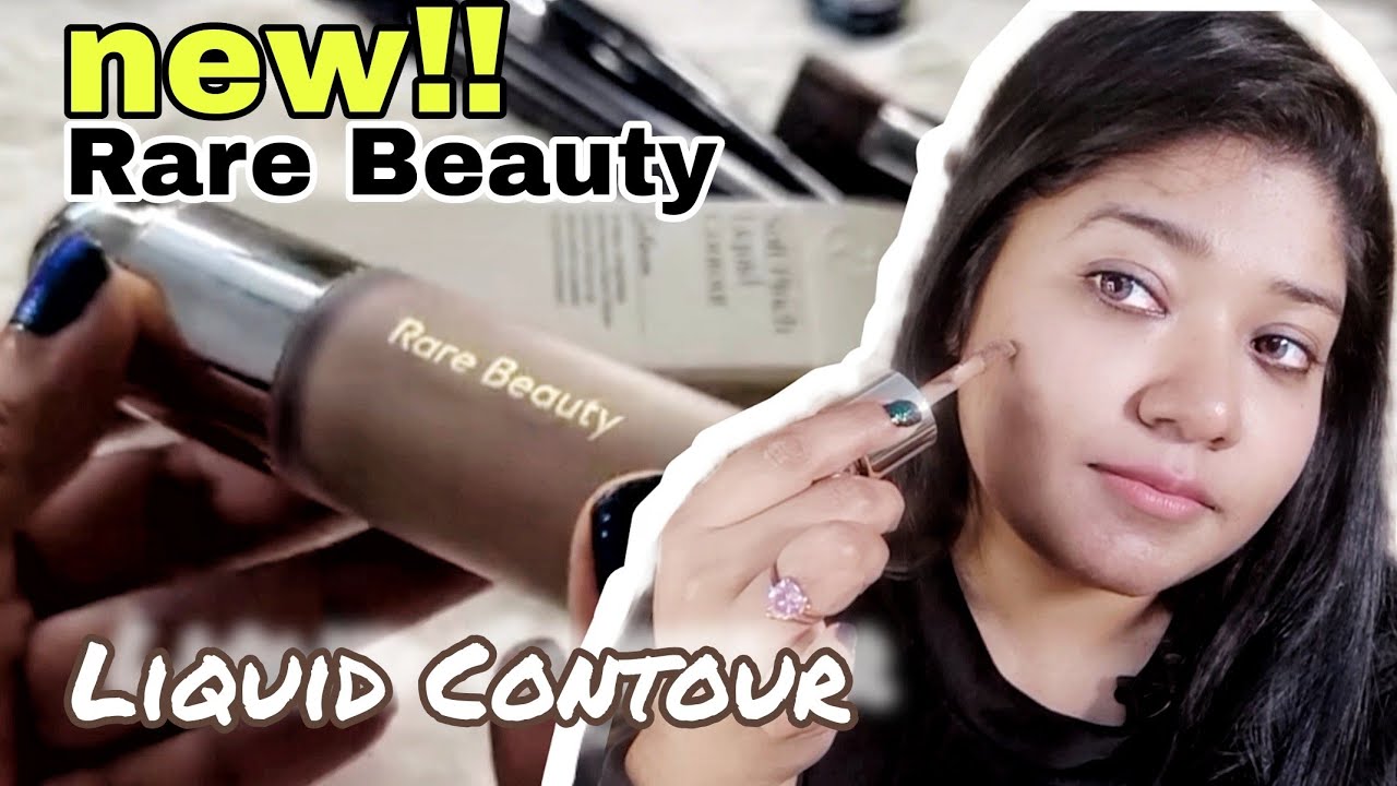 New Rare Beauty Soft Pinch Liquid Contour on Indian Skin | Rare Beauty Liquid Contour Solace