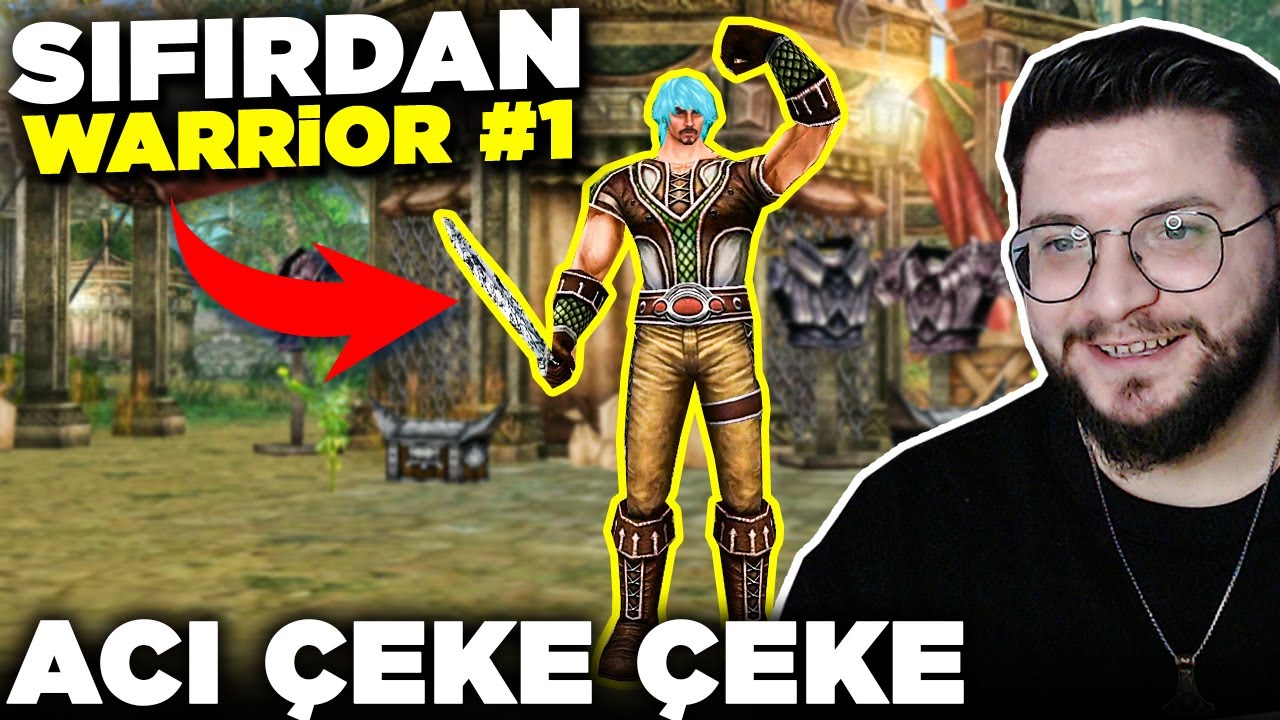 ACI, YOKLUK, CEP D&Uuml;ŞMANI JOB! YENİ SER&Uuml;VEN! | SIFIRDAN WARRİOR SERİSİ #1 | Knight Online