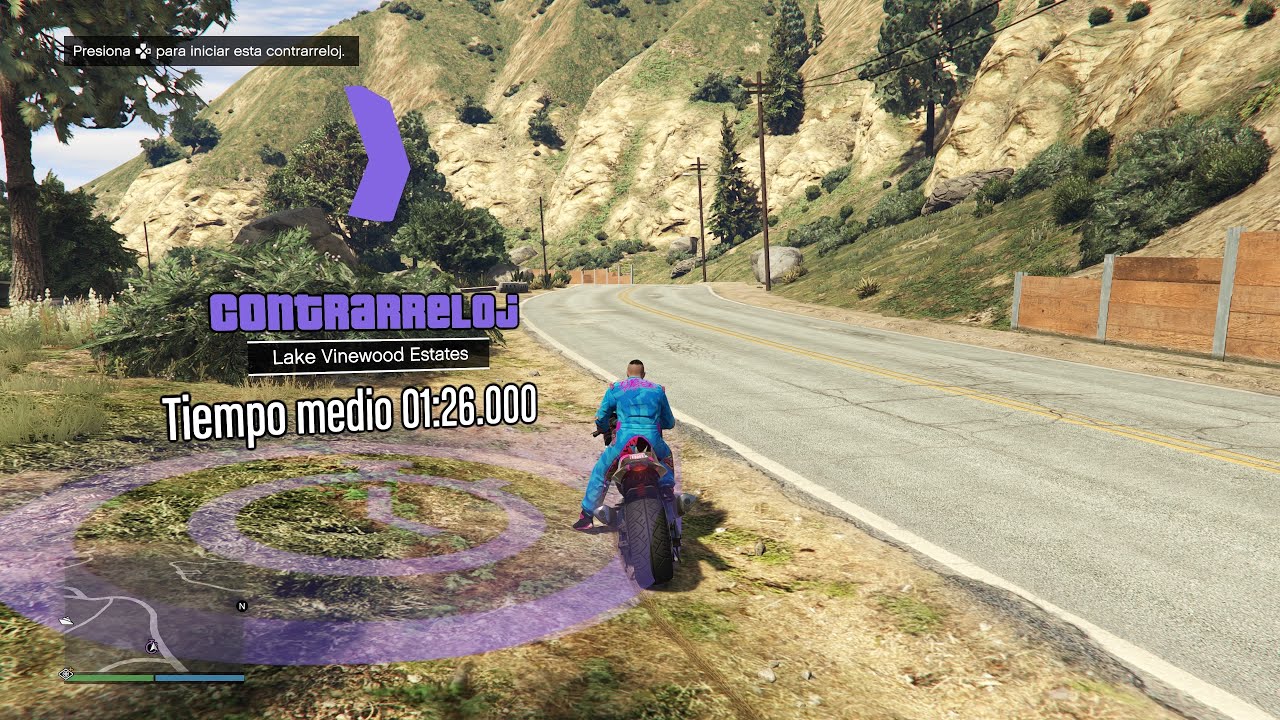 GTA Online - Contrarreloj : Lake Vinewood Estates 