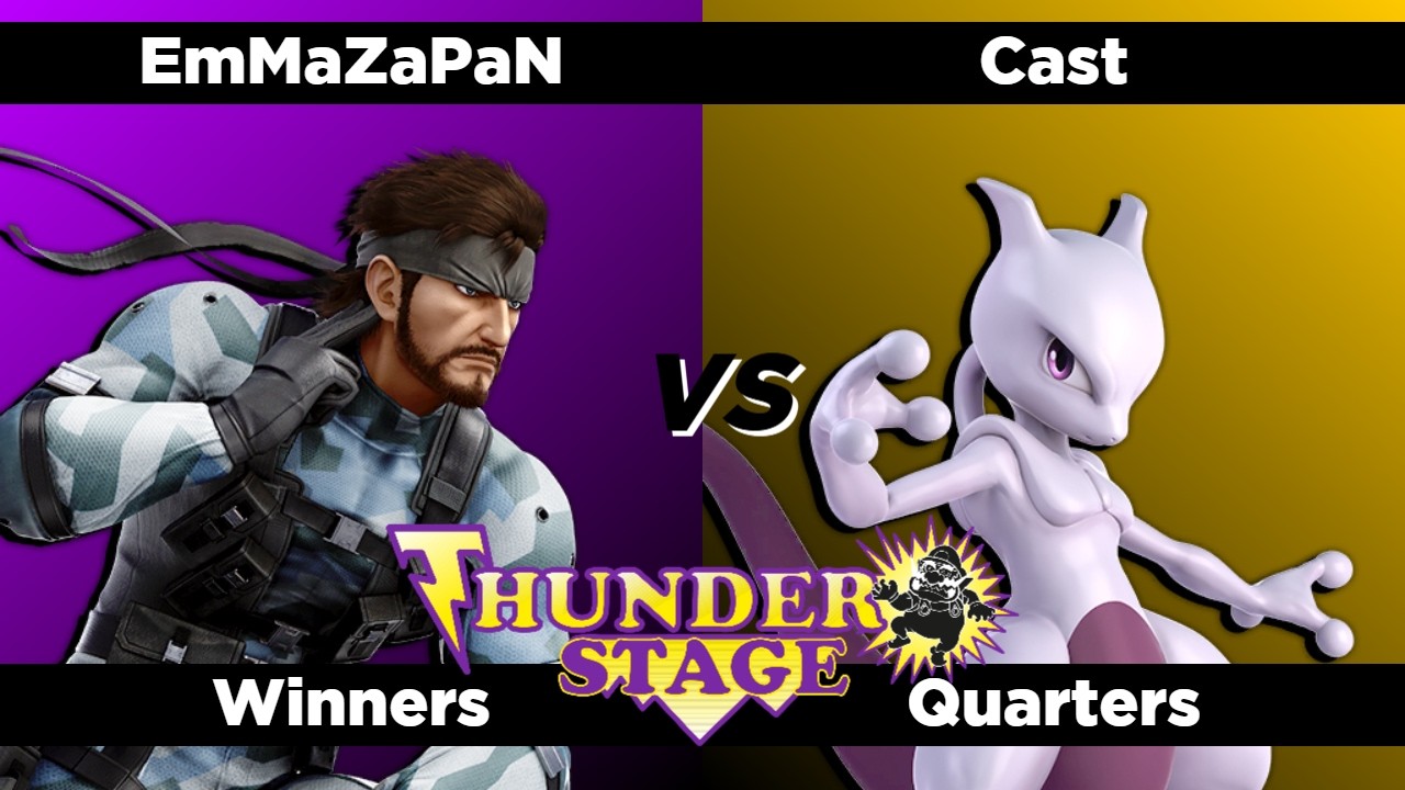 TS 87 - EmMaZaPaN (Snake) Vs. Cast (Mewtwo) Smash Ultimate - SSBU