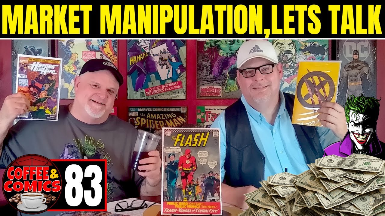 Is the Comic Book Market being MANIPULATED ? Coffee & Comics #83 Comic Haul & Review.