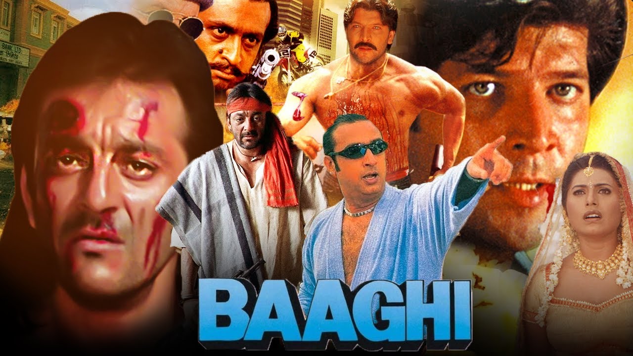Baaghi Hindi Action Movie | Sanjay Dutt | Manisha Koirala | Gulshan Grover | Bollywood Action Movies