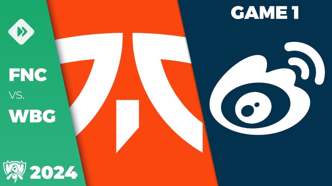 Fnatic vs Weibo Gaming, Game 1 | World Championship 2024 Swiss Stage Day 8 | FNC vs WBG G1