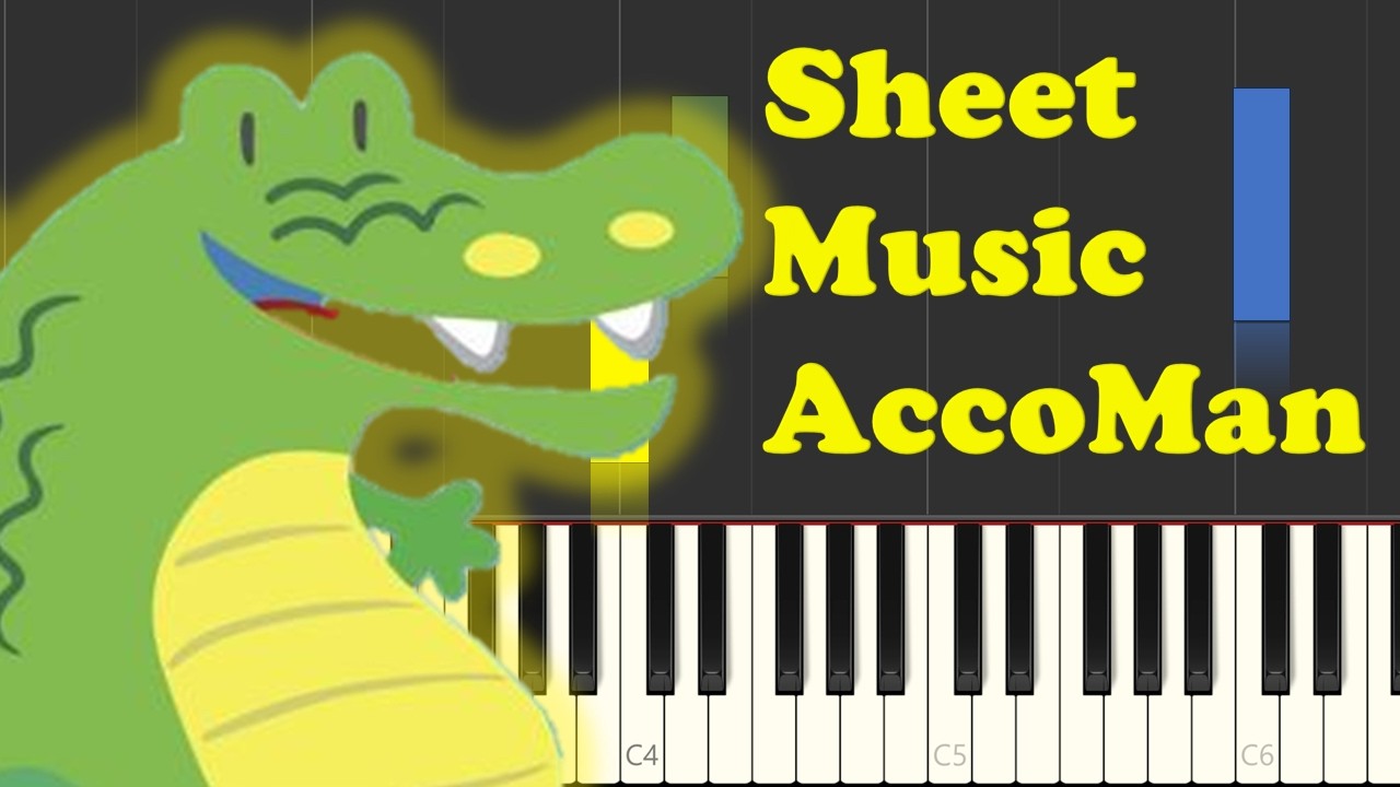 🐊After A While, Crocodile – Super Simple Songs Piano Sheet Music | Easy Piano Arrangement